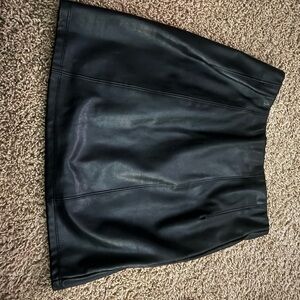 Leather Skirt